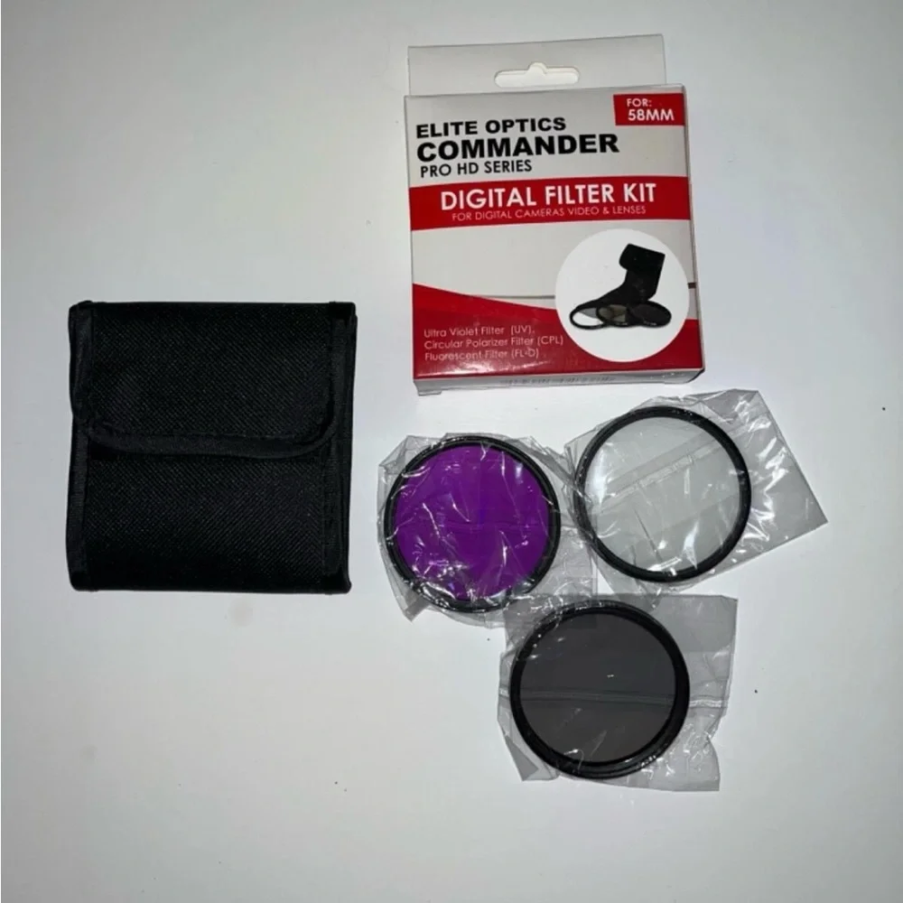 Commander Elite Optics Pro HD Series Digital Filter Kit for 58MM