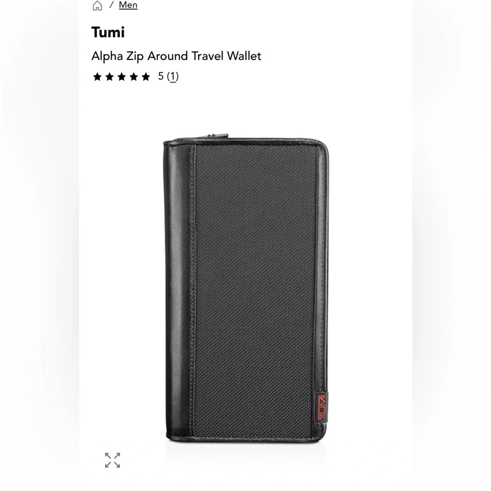 Tumi pockets secure