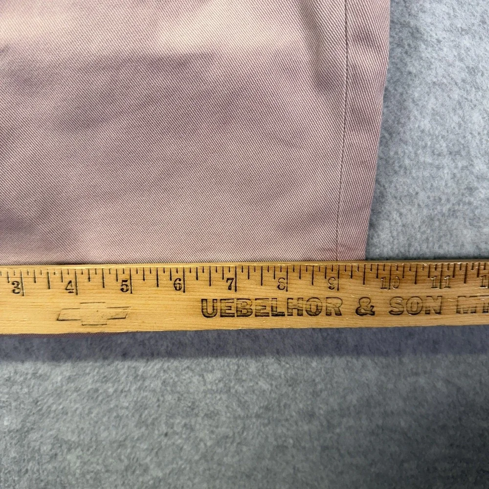 Faherty Chino Shorts Mens 28 Pink Coastline Tailored 8 Inch Inseam Casual
