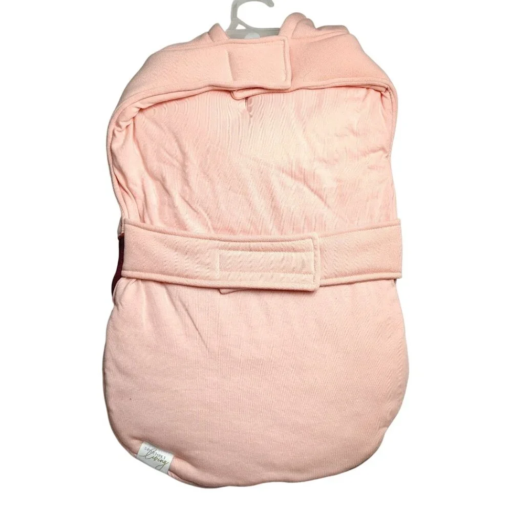 SportPet Living Dog Large Dual-Color peach and Burgundy Pet Hoodie Jacket