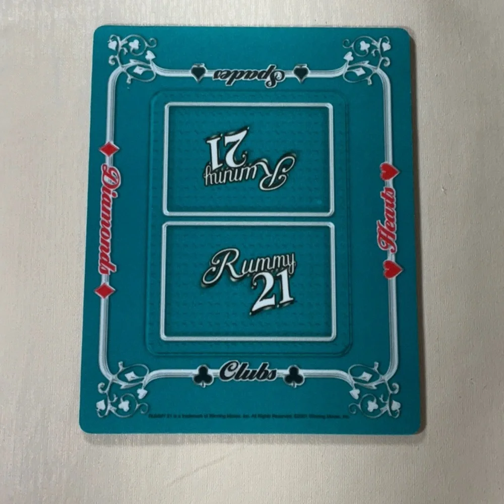 Vintage Rummy 21 by Winning Moves Game Combination of Cards & Tiles -Complete
