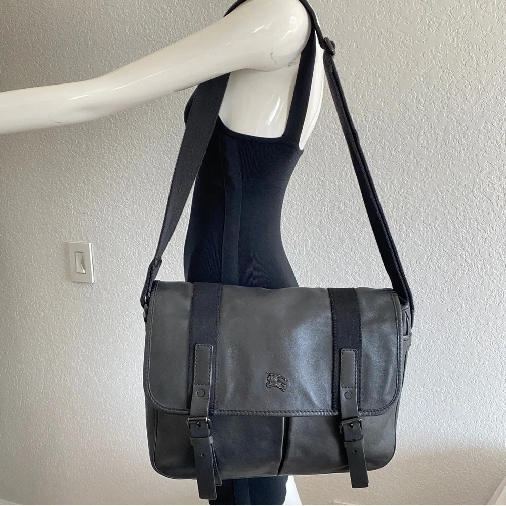 Burberry genuine leather