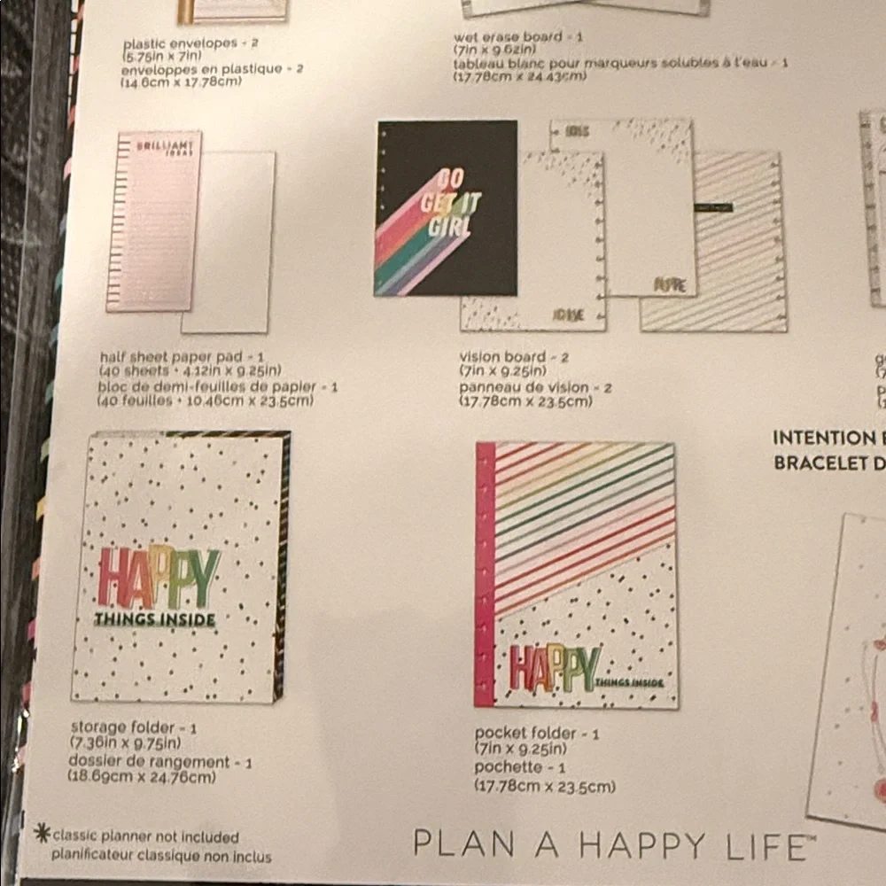The Happy Planner playful celebrate rainbow