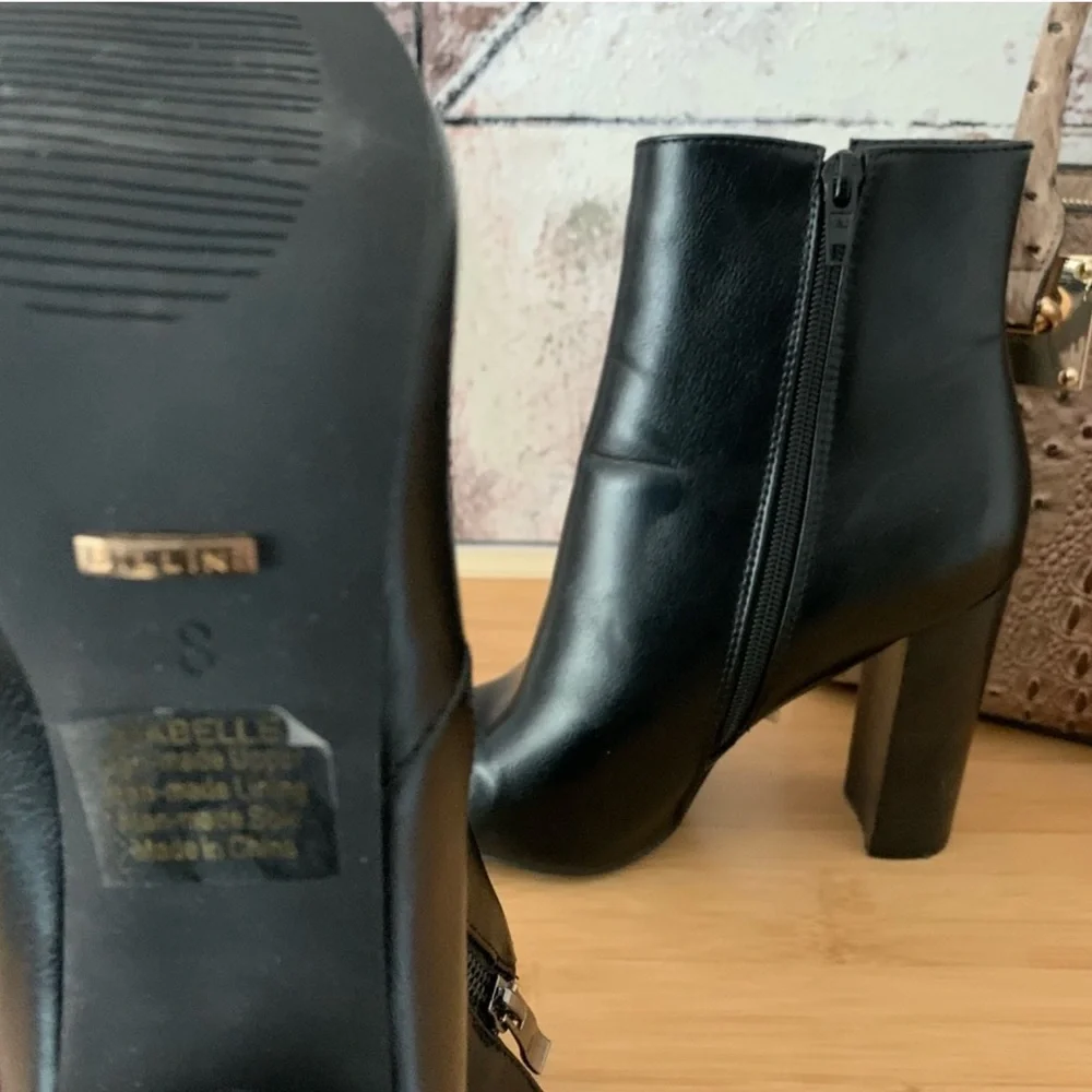BILLINI MABELLE Princess Polly Ankle Boots in Black Size 8