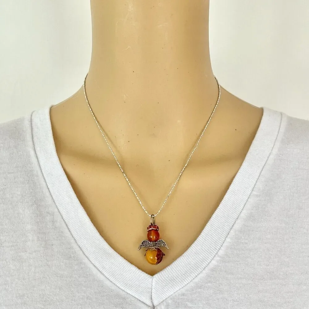 Handmade silver tone