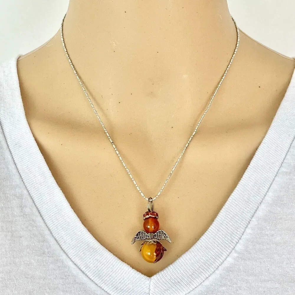 Handmade silver tone