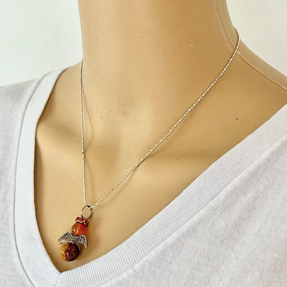 Handmade silver tone