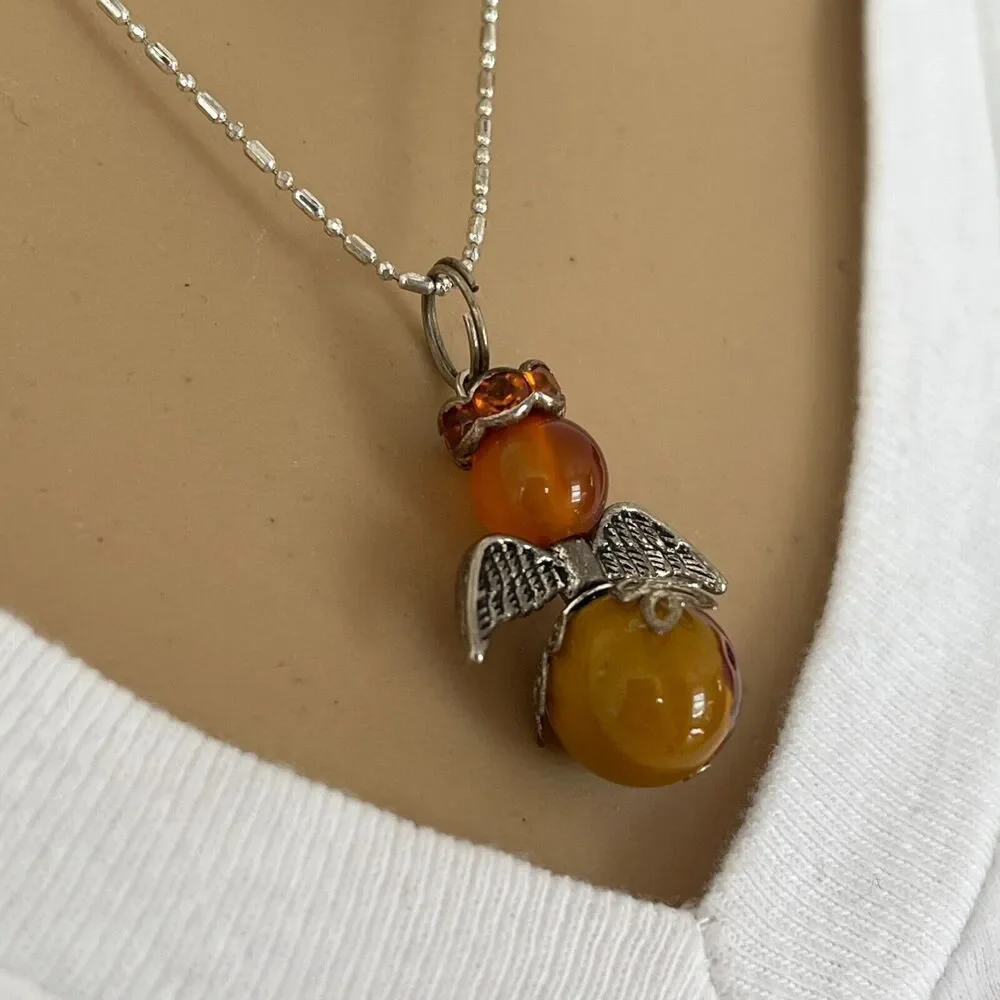 Handmade silver tone