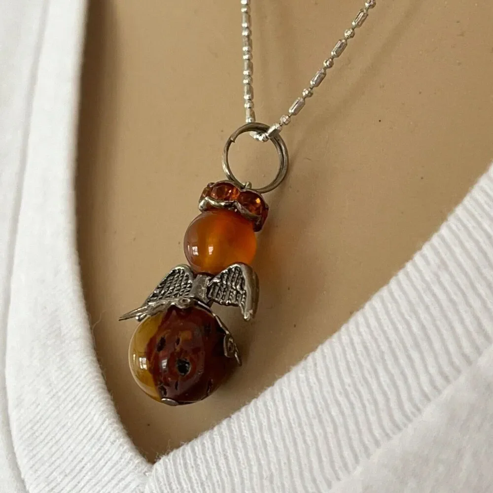 Handmade silver tone