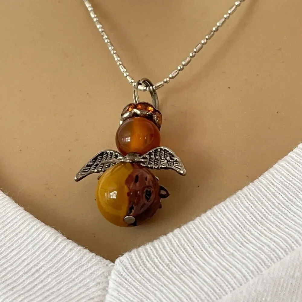 Handmade silver tone