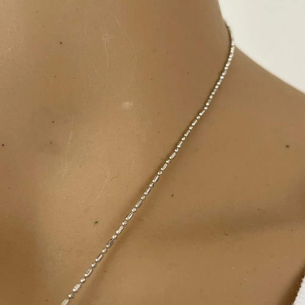Handmade silver tone
