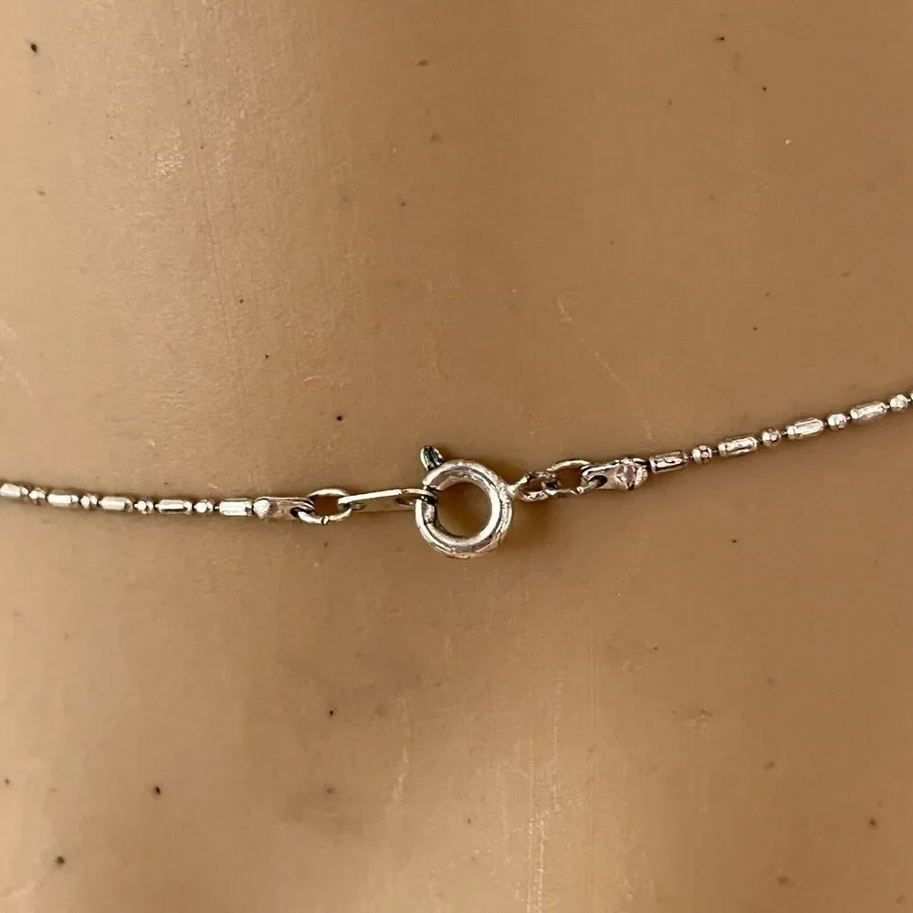 Handmade silver tone