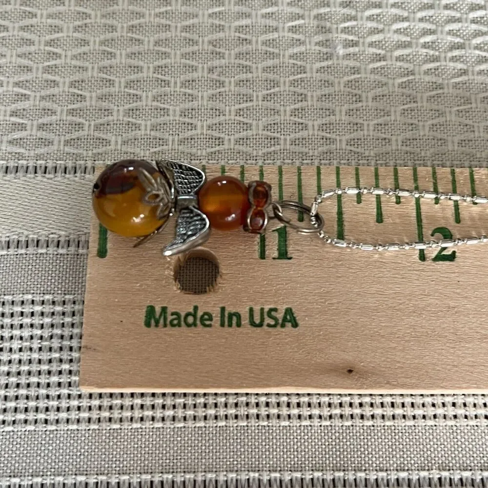 Handmade silver tone