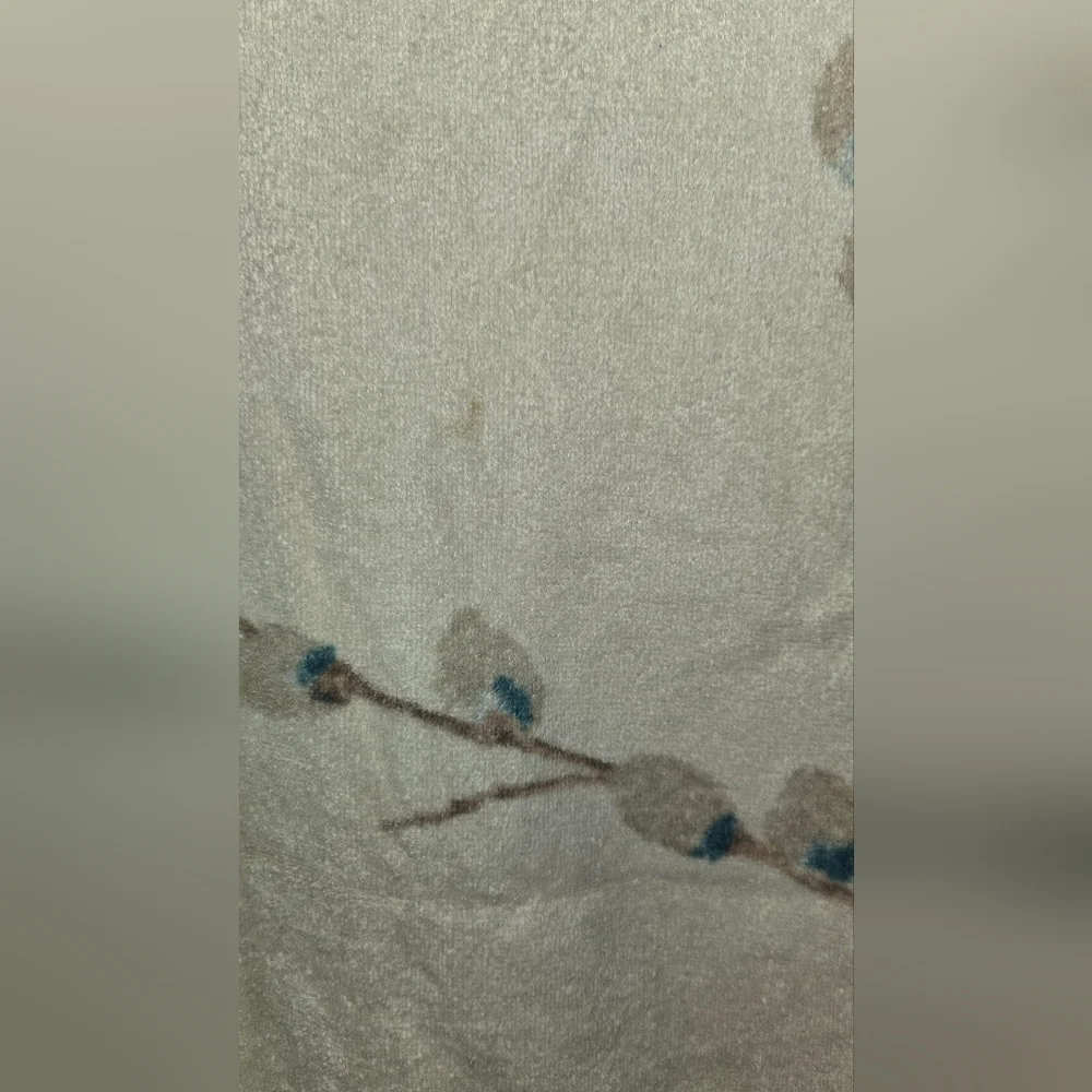 Vintage Pussywillow Bath Towel