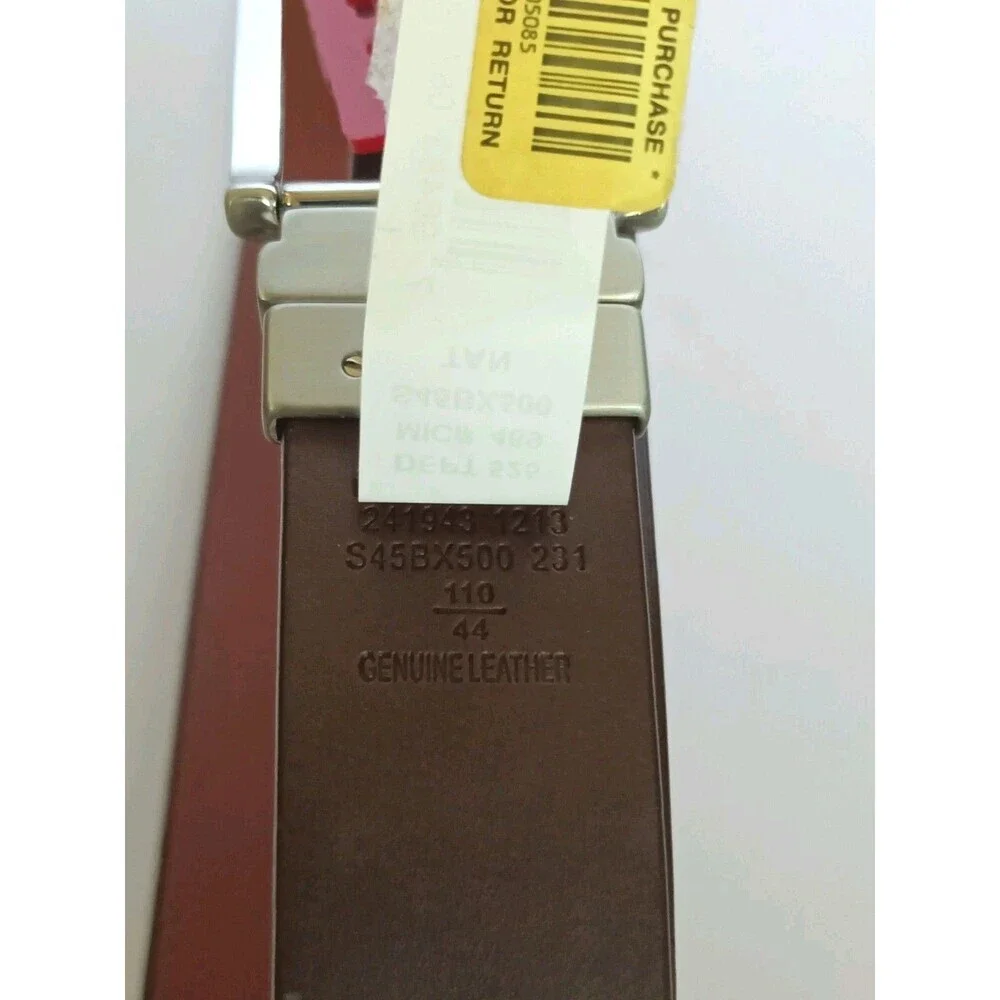 Reduced genuine leather
