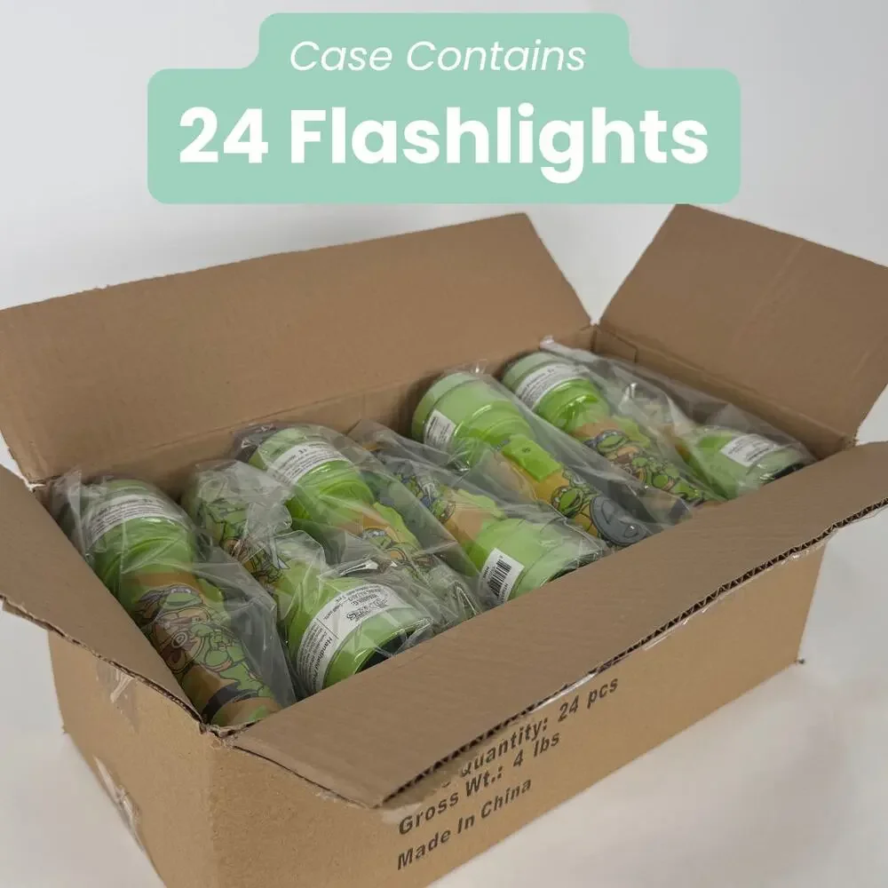 TMNT Projector Flashlights — Full Case (24 Units)