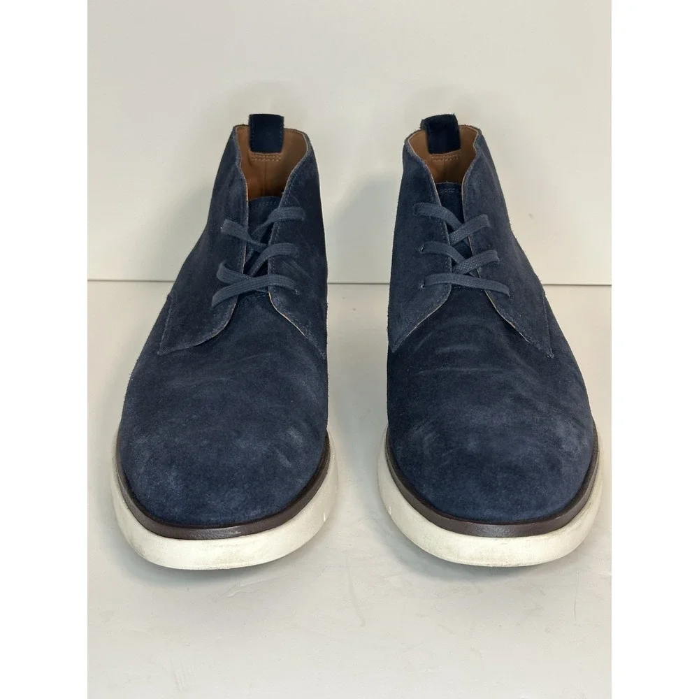 Allen Edmonds, Carson Hybrid‎ Chukka Boots, Sea Suede, Size 10D