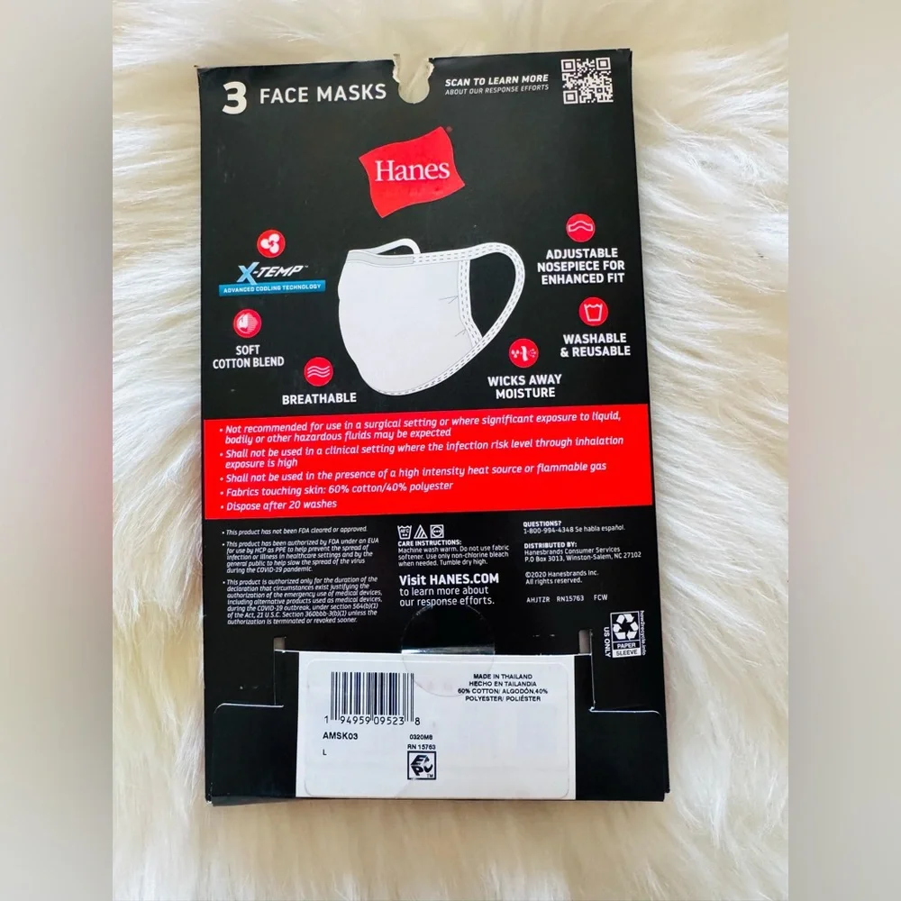 Hanes soft breathable