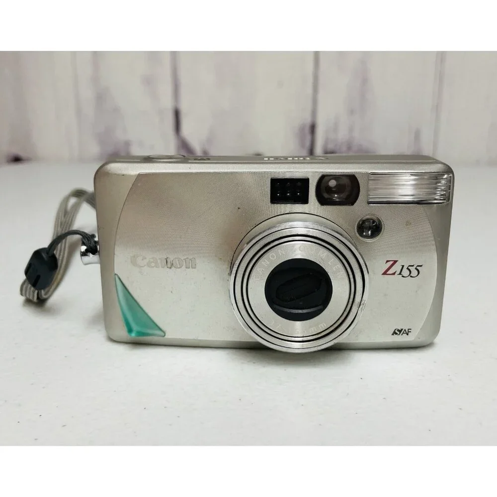 Canon Sure Shot Z155 Caption 35mm Point & Shoot Film Camera Untested