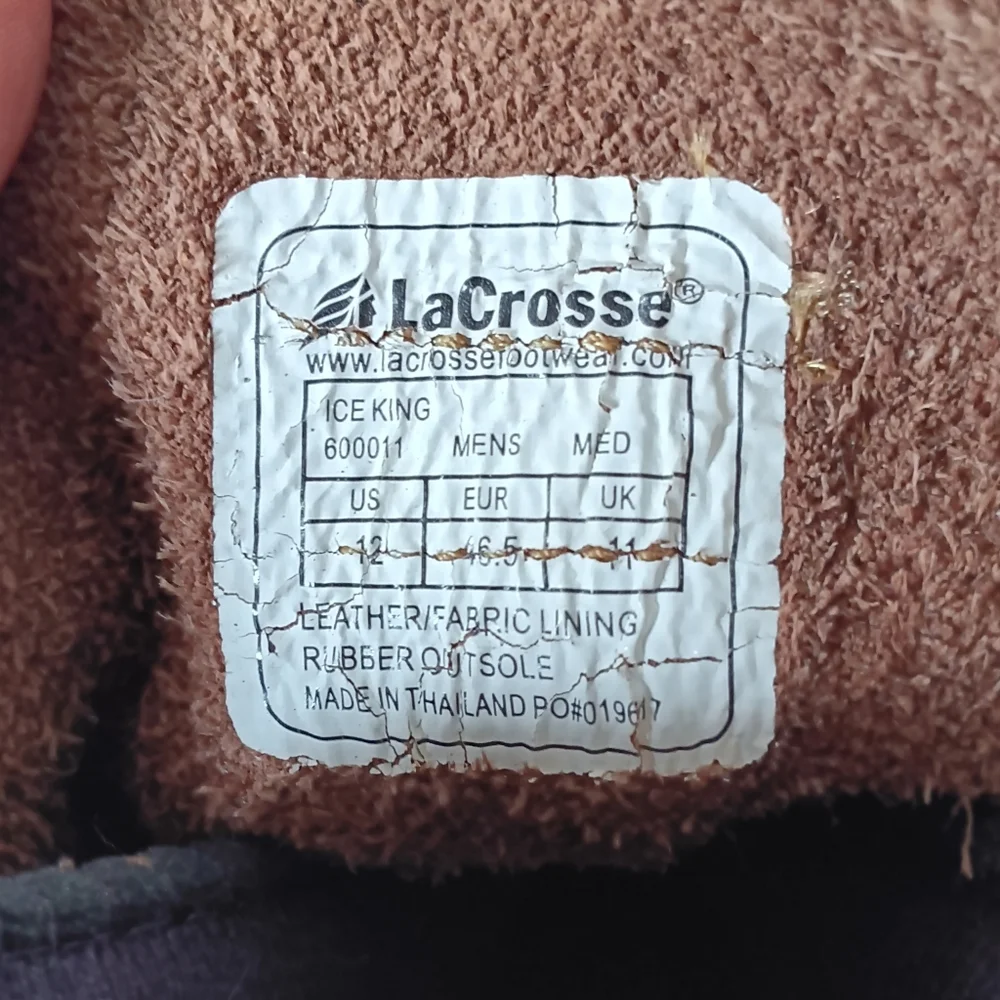 LaCrosse leather winter