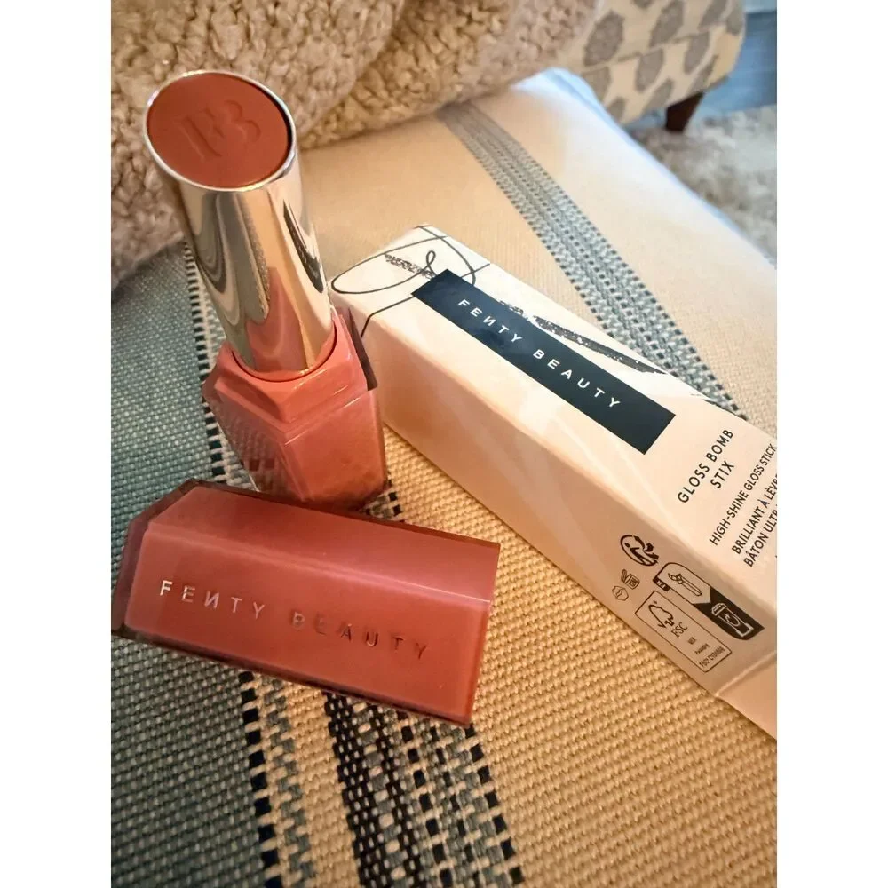 NIB Fenty Beauty Gloss Bomb Stix High Shine Gloss Stick in Is It Fu$$y 04