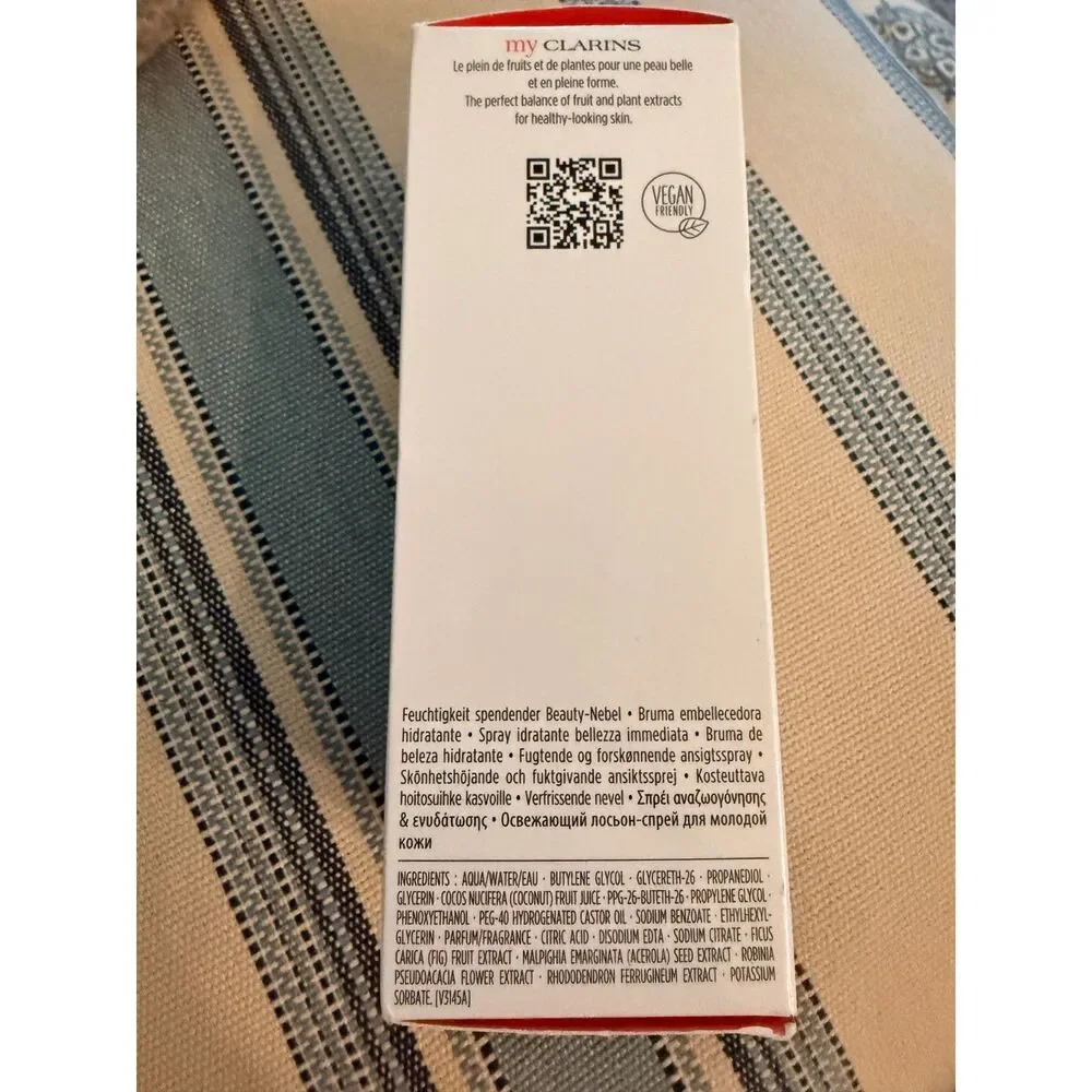 NIB My Clarins Re-Fresh Hydrating Beauty Mist