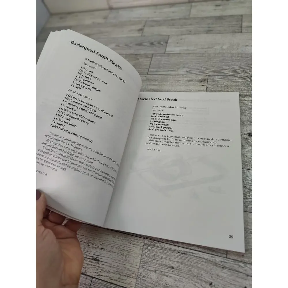 Cookbook fire up