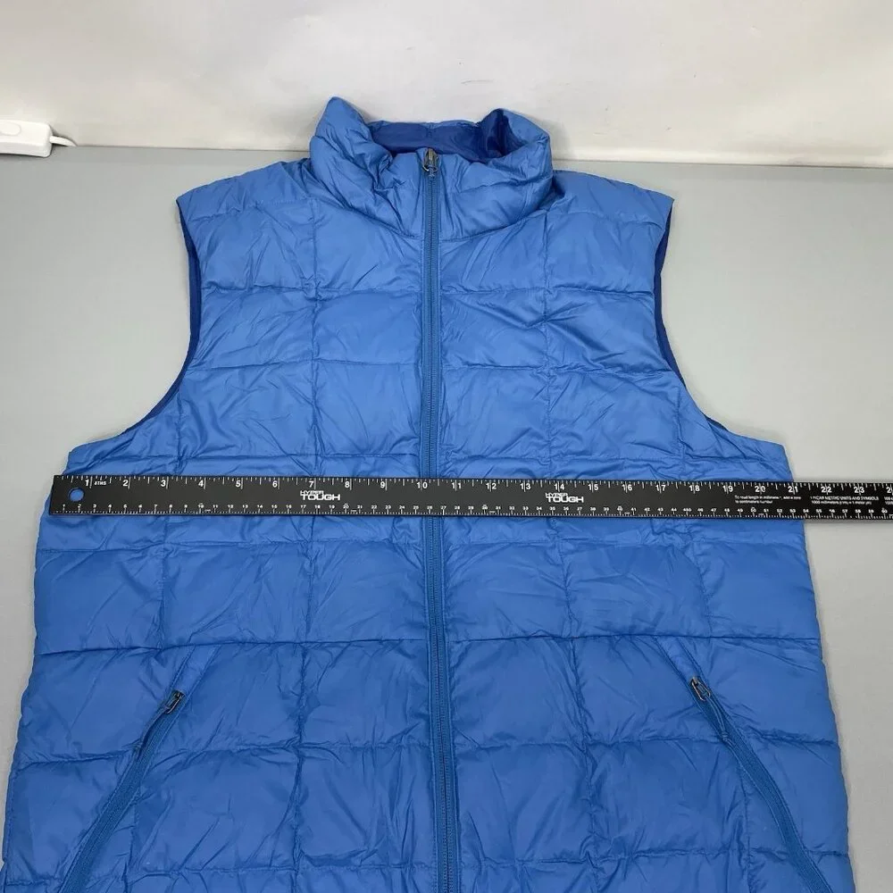 REI Co-op 650 Down Puffer Vest Outdoor Gorpcore Hiking Lightweight Blue Men M