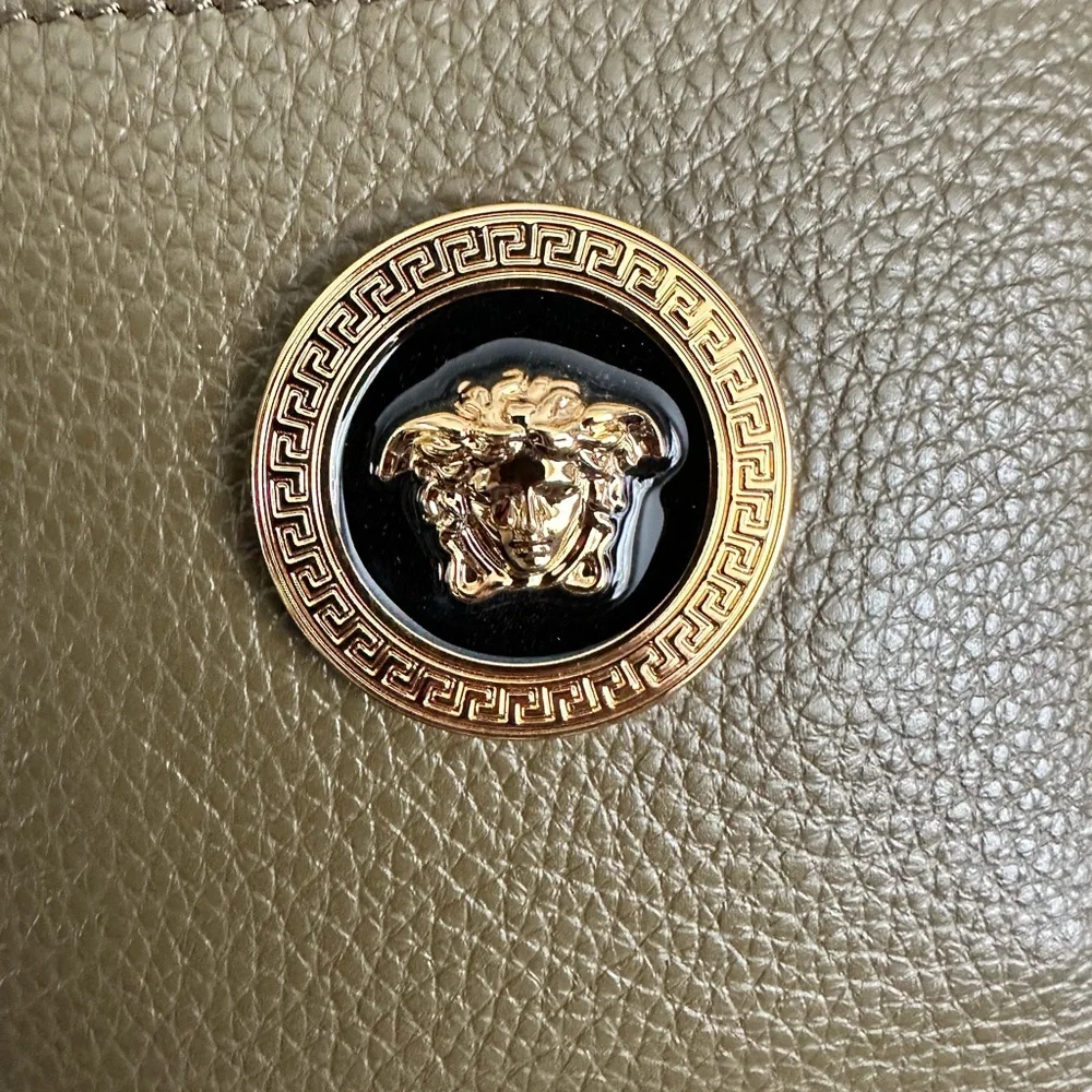 Versace olive green