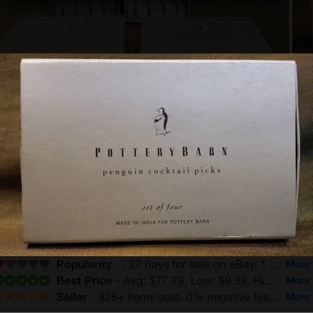 Pottery Barn vintage silver