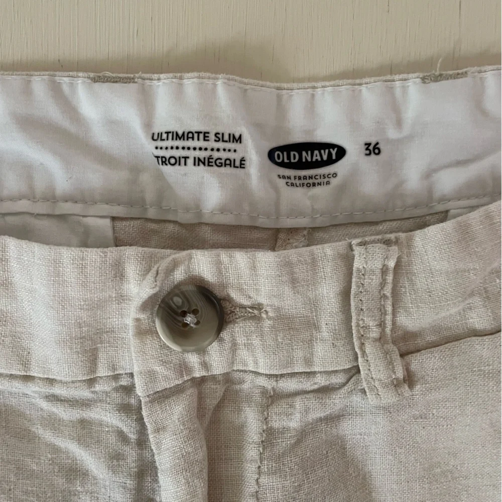 Old Navy Ultimate Slim Linen Shorts