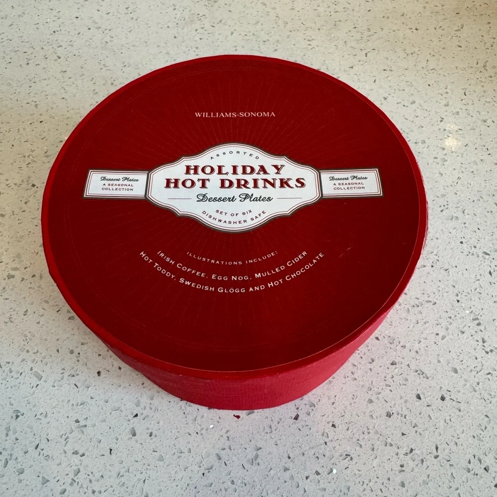 Williams Sonoma nog plate mulled