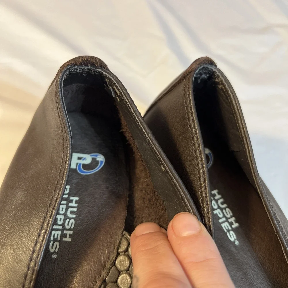 Hush Puppies slip out toe