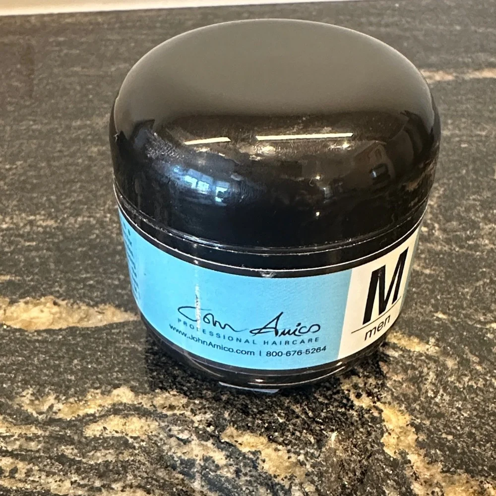Men's Hair Styling Cream - Black and Blue