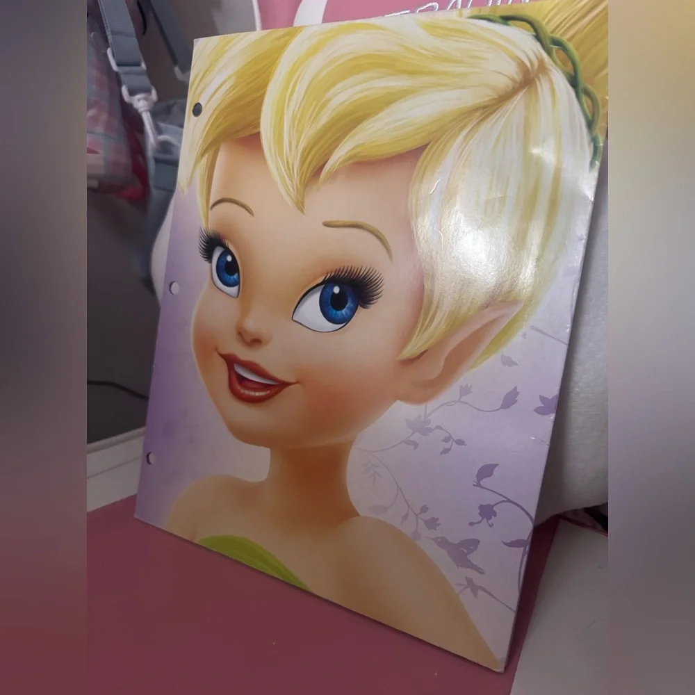 Disney Tinker Bell Y2K 3-Prong Folder early 2000’s