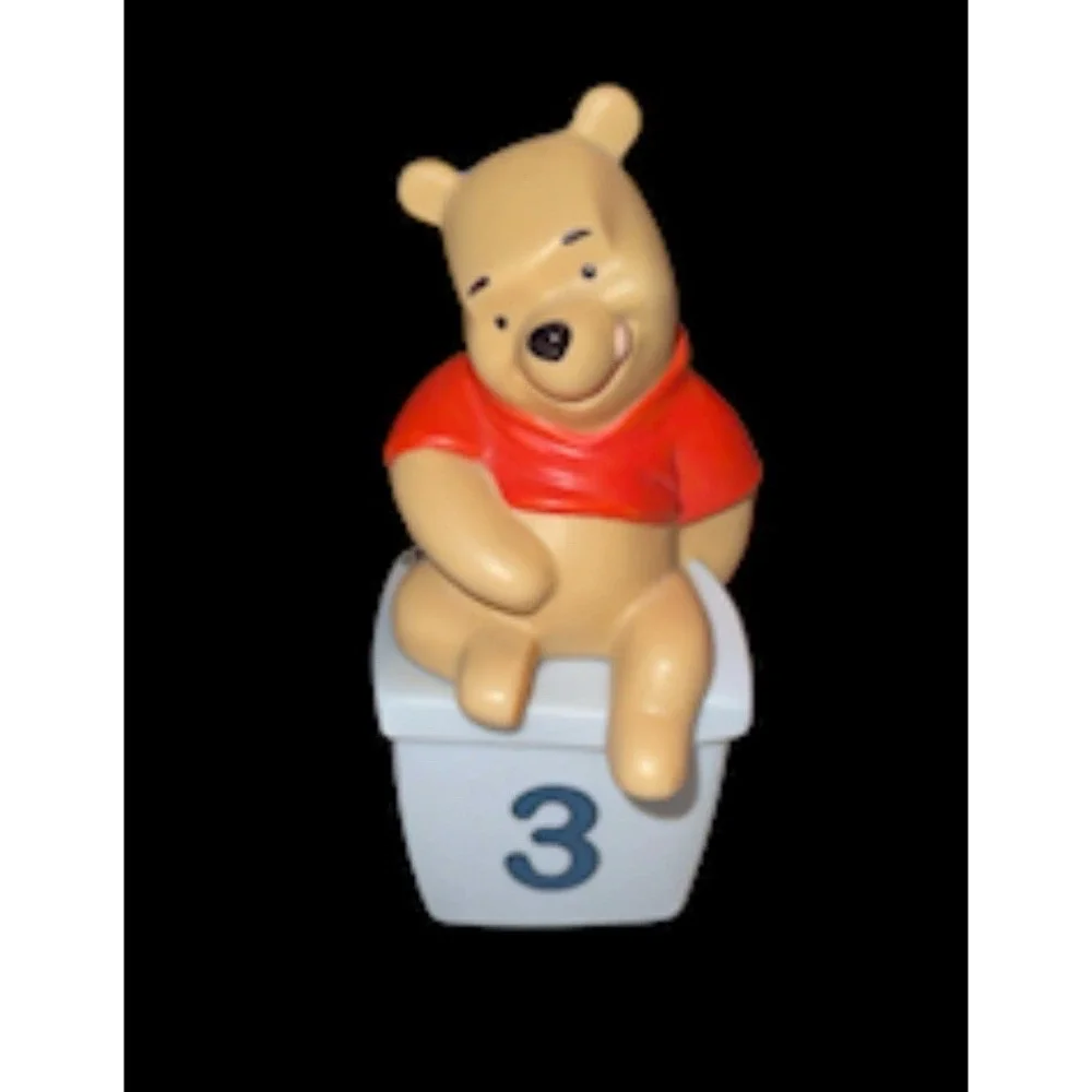 Pooh & Friends Three Is For Days Filled With Laughter Figure Cake topper Disney