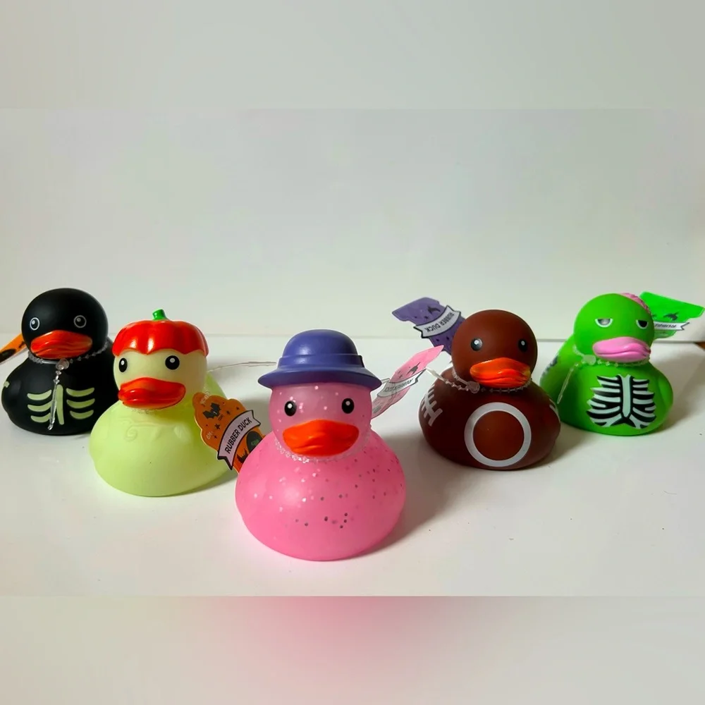 NEW! Bullseye Playground Halloween Rubber Duck Collection (Includes 5 Ducks)-NWT