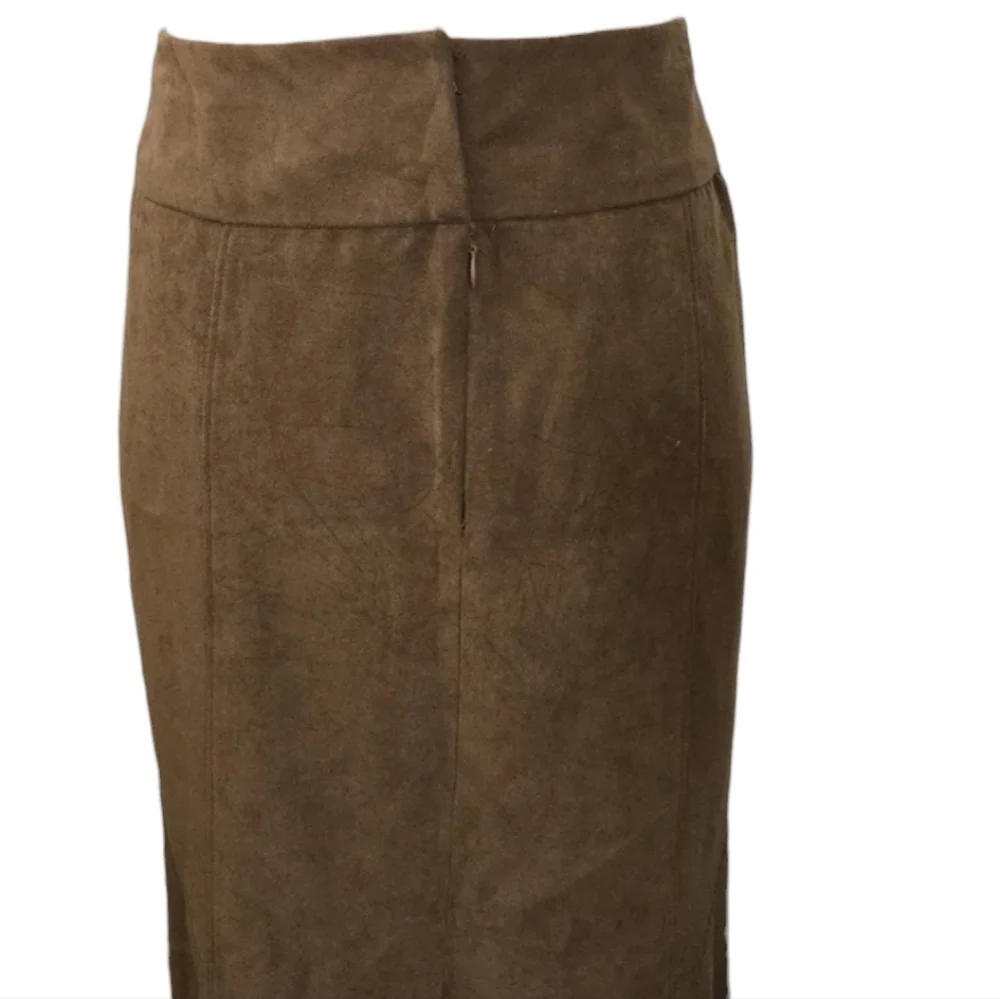 Norton McNaughton Brown Maxi Skirt