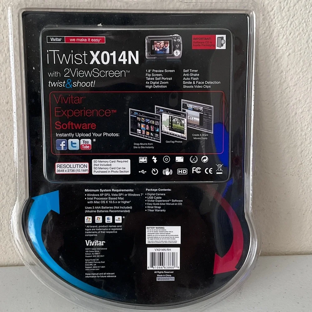 vivitar itwist x014n