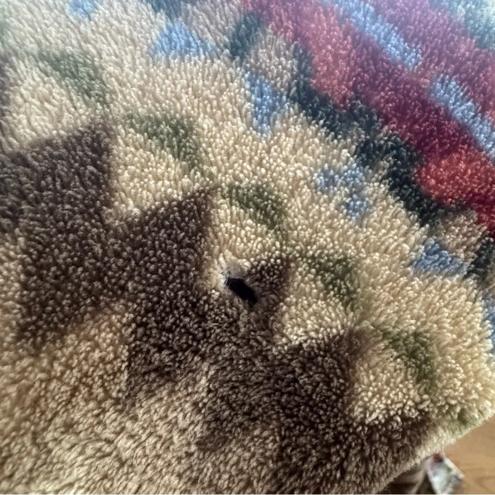 Ralph Lauren Home Southwestern Brushed Blanket Throw – Neutral Tones