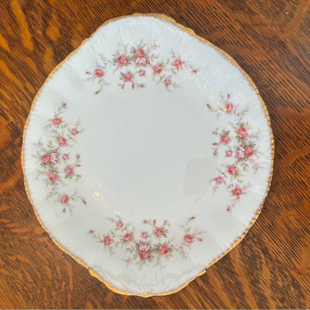 Vintage Paragon Victoriana Rose cake plate