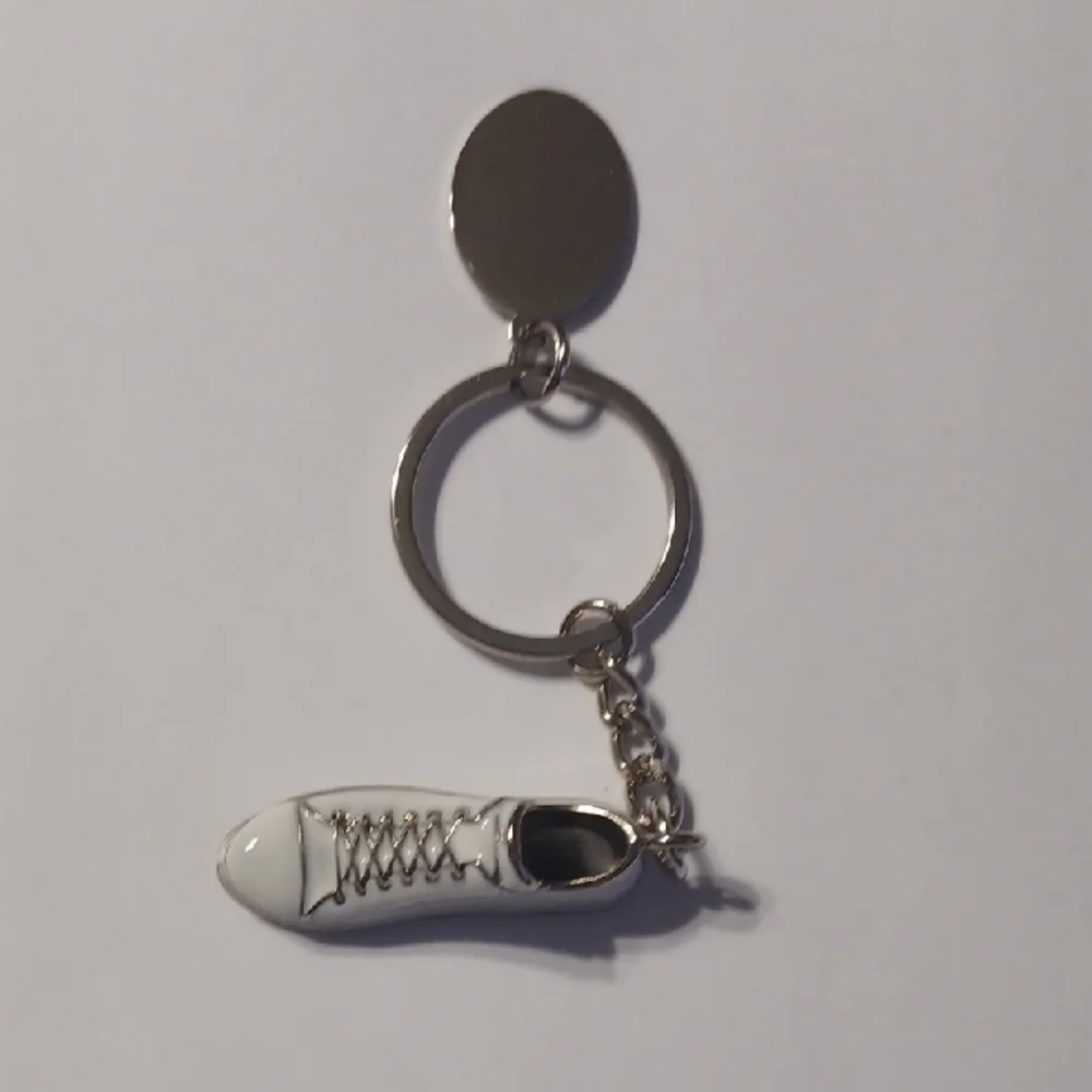 White Sneaker Keychain