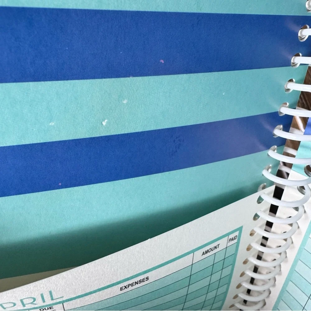 Home Finance Bill Organizer monthly pockets Budget planner NEW book