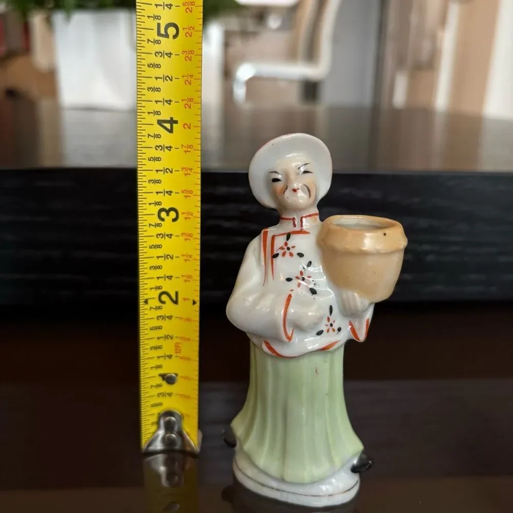 Vintage Occupied Japan Ceramic Figurine Set