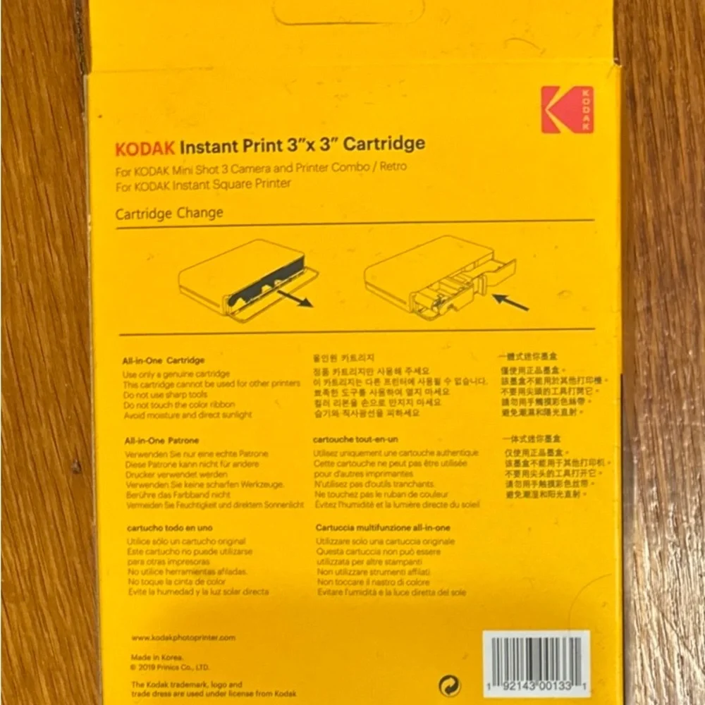 Kodak Mini Shot 3 Camera and Printer - Yellow and Black