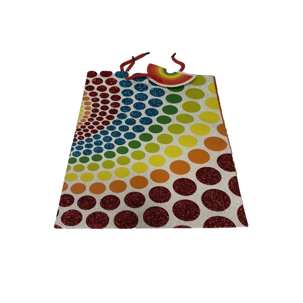 VOILA gift bag party bag BIRTHDAY approximately  5 X 10 inch 12 inches tall