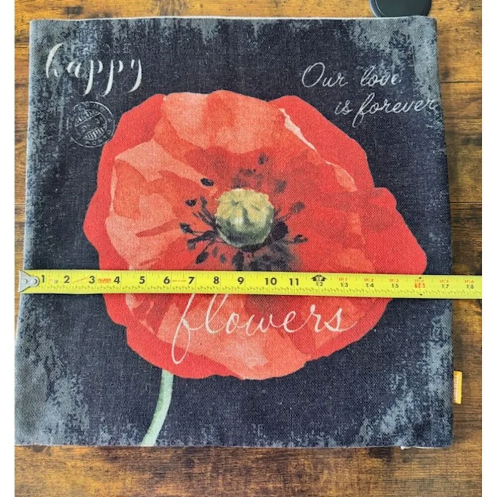 Linkwell tapestry poppy