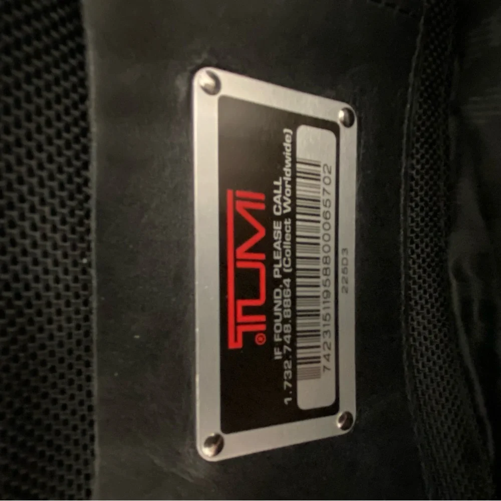 Vintage Tumi Expandable Laptop Travel Case