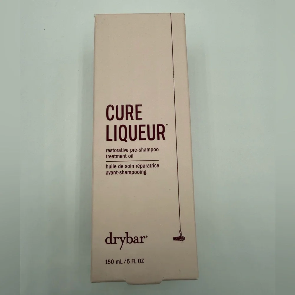 NEW Drybar Cure Liqueur Restorative Pre-Shampoo Treatment Oil