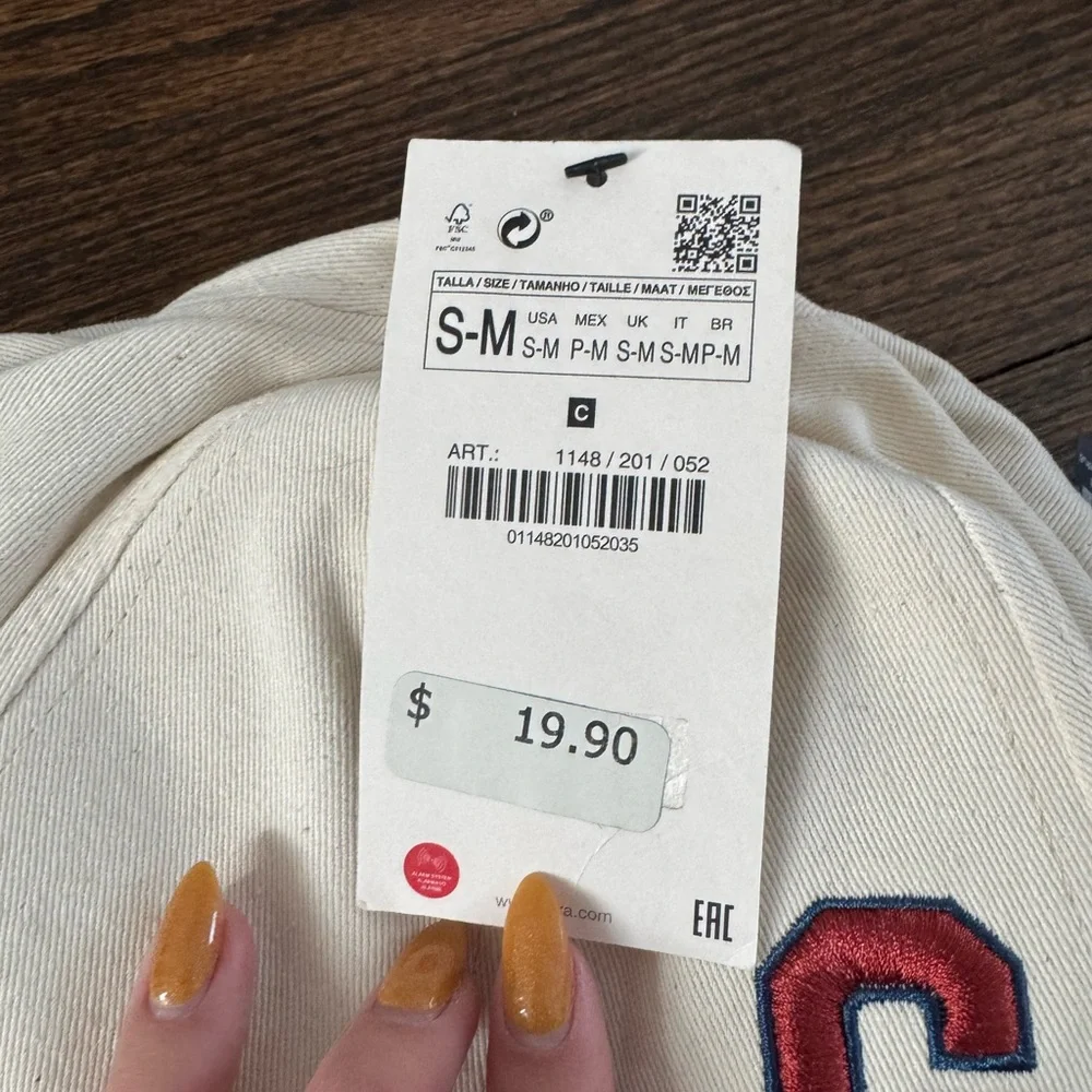 Zara stylish cream